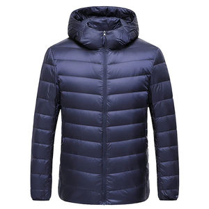 High Quality Jackets Winter Fashion Custom Design Hooded Men's Breathable Plus Size Bubble <b>Coat</b> Windproof Puffer Jackets - Product Image 6