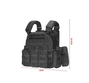 工場軽量クイックリリース戦術安全ベスト抵抗スタブベストプレートキャリア - Product Image 2