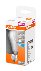 Lampada LED standard E27 8,5W 4000K 806Lm (Osram 4058075430693) - Product Image 2