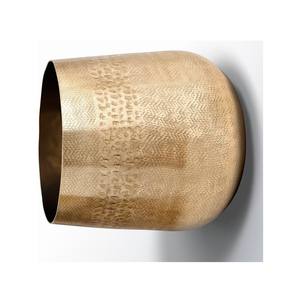 Lot de 2 jardinières en aluminium avec une touche rustique vintage pour la maison et le patio. - Product Image 3