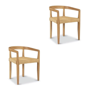 Sillas de banquete de hotel con madera maciza y mimbre de ratán El mejor producto al precio al por mayor de Indonesia - Product Image 5