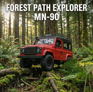 Modelo <span class=keywords><strong>MN</strong></span> <span class=keywords><strong>MN</strong></span>-90 1/12 RC Crawler <span class=keywords><strong>D90</strong></span> Estilo Defender, Camioneta Todoterreno 4WD con Luces LED, Vehículo de Escalada de Roca a Escala, Modelo de Grado Hobby RTR - Product Image 3