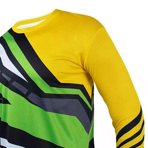 El mejor diseño para hombres y mujeres MX Wear Jersey Nueva llegada Ropa deportiva personalizable Top con características transpirables y técnicas impresas - Product Image 4
