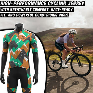 Ropa de Ciclismo de Diseño Moderno y Calidad, Maillots de Ciclismo Sostenibles con Estampado Personalizado, Uniforme de Ciclismo de Secado Rápido - Product Image 3