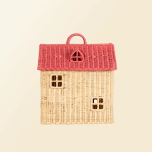 Cesta de Almacenamiento para Casa de Muñecas - Ratán Natural Ecológico Moderno Circular Multiusos - Product Image 2