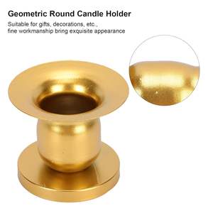 Elegant Candle <b>Stands</b> for Home Decor Stylish Coffee Table Candle Holders - Product Image 3