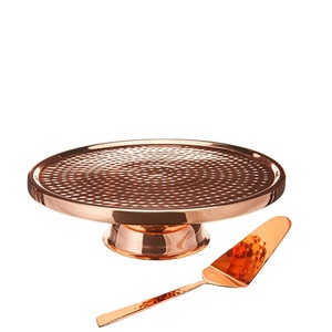 Top Trending Home And Hotel Usage Soporte de pastel de frutas de dos niveles Vajilla Taza Soporte de servidor de pastel de cumpleaños - Product Image 5