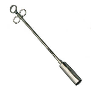 Aplicador de Bólos para Ganado, Pistola de Administración de Medicamentos, Instrumento de Alimentación de Alta Resistencia para una Dosificación Oral Segura y Eficiente, Acero Inoxidable Reutilizable - Product Image 4