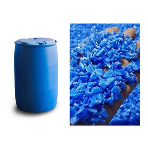 Xuất khẩu sạch tái chế phế liệu nhựa/Màu xanh HDPE trống mảnh/HDPE regrind - Product Image 5