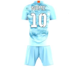 Uniformes de Fútbol Personalizados de Alta Calidad para Hombre y Mujer, Camisetas de Fútbol Cortas con Sublimación, Impresión de Logotipo del Club, Poliéster Verde, Impermeables para Adultos - Product Image 5