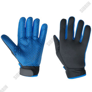 Gants de hockey sur gazon Sibrin Premium personnalisés, imprimés, avec grip en silicone antidérapant, doigts complets, écologiques, protection sportive pour l'entraînement - Product Image 1