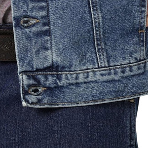 แจ็กเก็ตยีนส์สำหรับผู้ชายเสื้อแจ็กเก็ตยีนส์แนวสตรีทดีไซน์ตามสั่ง - Product Image 6