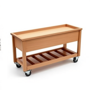 Utility <b>Cart</b> Wooden Wheel 150 Mm Diameter 22 Mm Width - Product Image 2