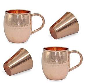 Tazas de Cobre Sólido para Moscow Mule, 99.9% Cobre, con Remaches, de Larga Duración, Tazas de Cerveza de Cobre de Calidad - Product Image 6