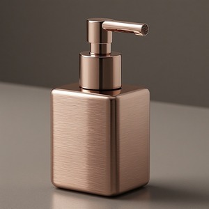 Distributeur de savon en métal robuste, adapté à un usage quotidien, offrant une action de pompe lisse et fiable - Product Image 1