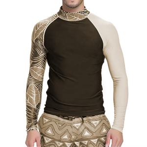 Prix abordable, 100% polyester, fabrication durable, Rash Guard pour homme, prix abordable, quantité en stock, vente chaude, Rash Guard pour homme - Product Image 1