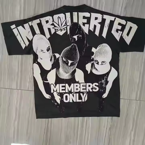 T-shirt surdimensionné personnalisé de haute qualité avec impression numérique-Tshirt Dtg - Product Image 3