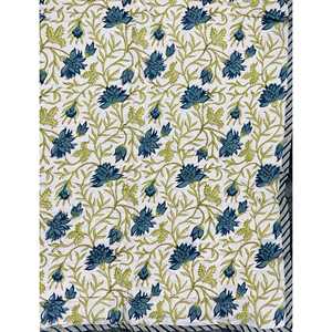 Colcha de Algodón Estampada a Mano con Diseño Tradicional Kantha, Hecha a Mano, para Bebés, para Verano e Invierno - Product Image 3