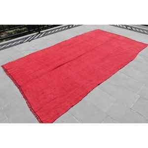 Alfombra Grande Vintage de 5.5x10.2 pies (169x310 cm), Alfombra Turca Roja del Suroeste - Product Image 2