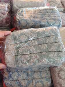 Lux turc fleur motif quatre pièces coton cuisine serviette main tissu coloré doux séchage bonne qualité usage quotidien essuyer - Product Image 2