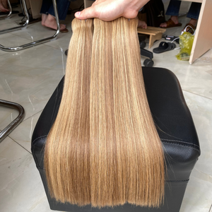 Produits capillaires humains vierges vietnamiens bruts bon marché longs paquets de cheveux humains alignés à cuticules droites de 40 pouces Extension de cheveux naturels - Product Image 3