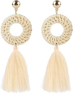 Boucles d'oreilles créoles d'été du Vietnam légères et écologiques de Bohème innovante Cadeau Beauté Alliage pour femmes - Product Image 2