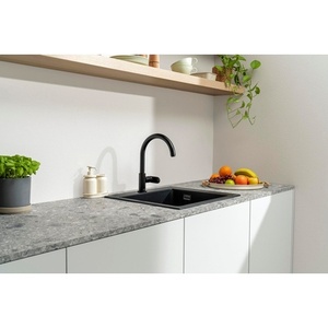 Grifo de Cocina HG EHM VERNIS 260 M35 1jet Negro Mate de Alta Calidad para Cocinas - Product Image 3