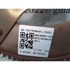 ฟลายวีล BMW ซีรีส์ 1 F20 1122 7797964-05 N47D20C ดีเซล 1995 (11>19) - Product Image 6