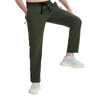 Pantalon de jogging personnalisé pour homme, vert olive premium, 100% coton molletonné, fabrication directe Sialkot, haute qualité, streetwear, OEM