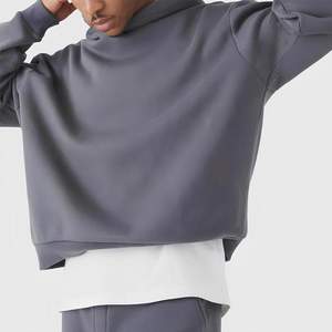 Survêtements évasés pour hommes avec impression de logo personnalisé de couleur unie de haute qualité/Nouveau design Survêtements évasés pour hommes avec poches avant - Product Image 2