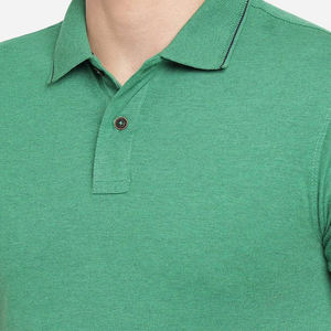 Polos de hombre de ropa informal para adultos Venta caliente Nuevo diseño Logotipo personalizado Polos de color sólido para hombres - Product Image 6