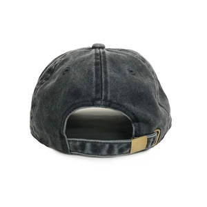 Personalizable de alta calidad de algodón de 6 paneles sombreros 100% algodón personalizado 3D bordado Logo hombres Vintage gorras de béisbol - Product Image 4