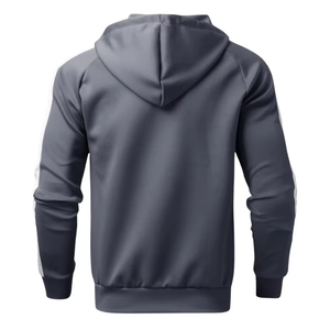 Traje Deportivo Personalizado de Alta Calidad para Hombre, 2 Piezas, con Cierre de Media Cremallera, Transpirable, Ligero, 100% Poliéster, para Gimnasio y Running - Product Image 2