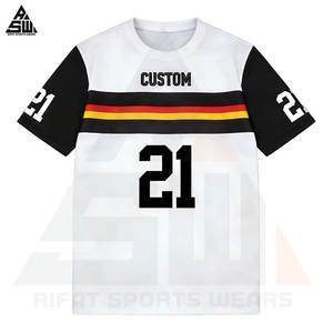 Conjunto de Uniforme de Fútbol Personalizado, Camiseta de Fútbol Corta, 100% Poliéster, Ropa Deportiva de Secado Rápido para Fanáticos/Jugadores de Clubes de Fútbol - Product Image 2