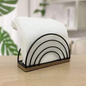 Lot de 2 porte-serviettes décoratifs de table design vintage pour hôtel porte-serviettes en métal de haute qualité au meilleur prix - Product Image 2