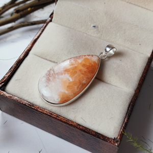 จี้เงินประดับพลอยรูปหยดน้ำตา - Product Image 5