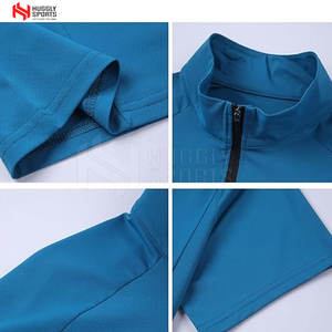 Uso cómodo Hombres Quarter Zip Camisas Tamaño personalizado Hombres Quarter Zip Camisas MOQ bajo Hombres Quarter Zip Camisas - Product Image 4