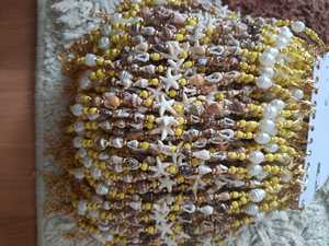 DAFNI BIG PAZAR Bohemian <b>Beaded</b> <b>Bracelet</b> with Natural Stone Precious Metal Alloy Micro Insert Unisex Gift - Product Image 1