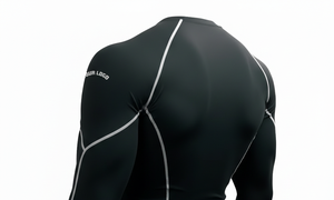 High Quality Wholesale Jiu Jitsu Fitness <b>Swim</b> <b>Shirts</b> <b>Men</b> Custom Printed Front Long Sleeve MMA Rash Guard Breathable UPF50 Quick - Product Image 4