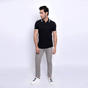 Ustom-Polo de punto de alta calidad para hombre, camisa de poliéster y LICRA con logotipo personalizado, uniforme de golf 100 algodón - Product Image 2