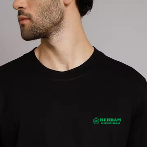 T-shirts légers pour hommes en vente directe en usine coupe ample vêtements respirants t-shirt de haute qualité pour hommes impression de logo personnalisé - Product Image 2