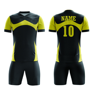 Fabricants Conceptions Uniforme de Football pour Adultes Sublimation sur Mesure Logo Hommes Entraînement Sports de Plein Air Porter Uniforme de Football - Product Image 5