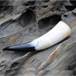 Corne à boire Viking artisanale Design sculpté à la main de qualité supérieure Idéal pour les cadeaux de mariage Garçons d'honneur Demoiselles d'honneur et décor festif - Product Image 6