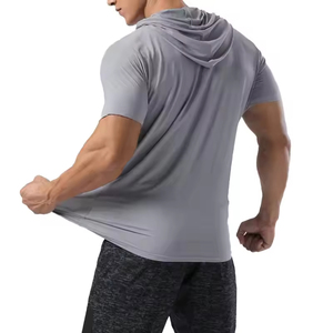 Chemises musculaires T-shirt sans manches à séchage rapide pour hommes Vêtements d'entraînement sans couture T-shirt de gymnastique pour hommes - Product Image 6