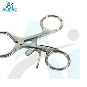 Instrumentos ortopédicos veterinarios ALMAC, retractor de retención automática, 3:4 dientes, 9,5 cm, 14cm, retractor de acero inoxidable, potencia Manual - Product Image 6