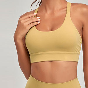 Nouveauté Vêtements de sport Vêtements de fitness élastiques Ensemble de yoga sans couture Gym Ensemble de yoga ajusté en deux pièces pour femmes Ensembles de yoga pour filles - Product Image 4