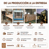 Sauna électrique modulaire moderne PLOUTARA en bois de pruche avec cadre en verre trempé, design écologique pour usage extérieur, centres de bien-être