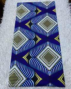 Libya High Quality 100 Percent Cotton Print Fabric Affordable Custom Bulk Textile for Clothing and Ready Made Products - Product Image 1