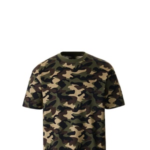 Camiseta Casual de Manga Corta con Cuello Redondo, de Secado Rápido, Mezcla de Seda/Algodón, con Estampado Personalizado, Corte Regular para Hombre - Product Image 3
