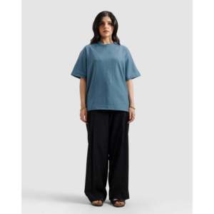 Camiseta Esencial 100% Algodón Estilo Urbano con Logotipo Estampado Otomano y Patrón Sólido en Tela Jersey - Product Image 2